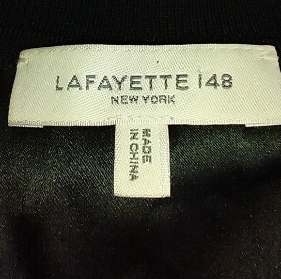 LAFAYETTE 148 SILK CHIFFON BLOUSOM TOP - Picture 7 of 7